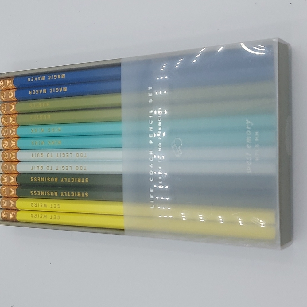 New West Emory Life Coach Pencil Set 12 #2 Pencils